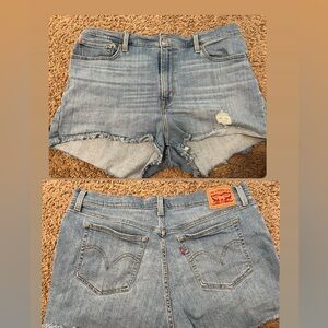Levi’s High Rise shorts